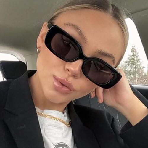 Vintage Square Small Sunglasses Brand Design New Women Sun Glasses Luxury Female UV400 Shades Eyewear Oculos De Sol