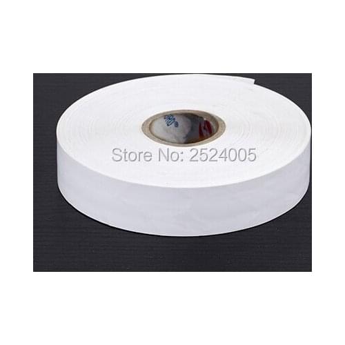 Wholesales width 50mm blank white nylon care label non-woven fabrics/custom clothing care labels/garment printed tags/blank tape