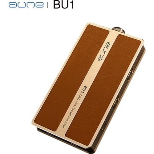 AUNE BU1 Fully Discrete Portable DAC Headphone Amplifier USB decoding 32Bit/768k DSD phone hifi player Active audio speaker amp