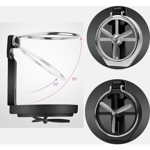 Folding Car Drink Water Beverage Holder Cooler Water Cup Bottle Holder Door Mount Stand Auto Vents Cup Rack For BMW E46 Styling