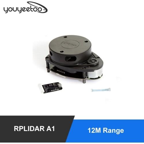 Slamtec RPLIDAR A1 2D 360 degree 12 meters scanning radius lidar sensor scanner for robot navigates and avoids obstacle