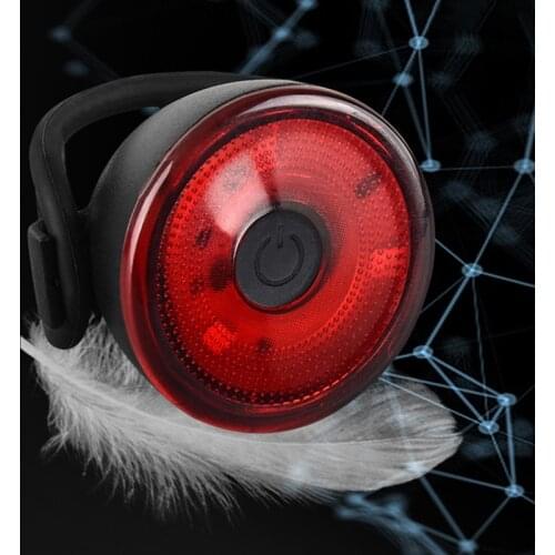 Bike Light Rear Tail Light LED Bicycle Rear Light Waterproof Bike Light For MTB Helmet Pack Bag Tail Lights Safety Warning Lamp