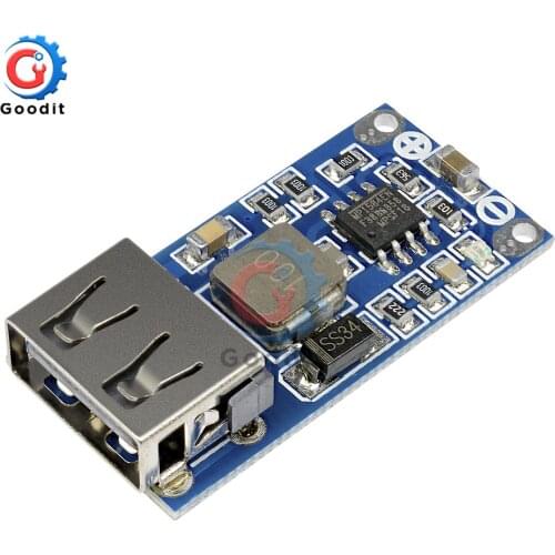 USB Step-down Voltage Regulator Module 9V 12V 24V to 5V 3A DC-DC Converter Phone Charger Car Power Supply Module