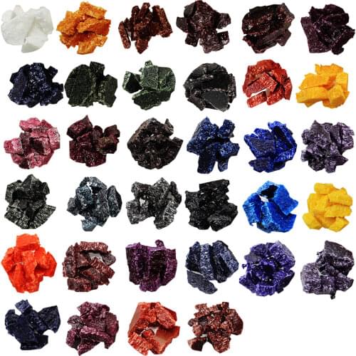 Behogar 34 Colors Candle Wax Dyes Color Chips for DIY Paraffin Soy Jelly Wax Handmade Soap Candle Making Supplies 10g\/Pack
