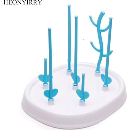 1PC Baby Bottle Drying Rack Baby Feeding Bottles Cleaning Drying Rack Storage Nipple Shelf Baby Pacifier Feeding Cup Holder
