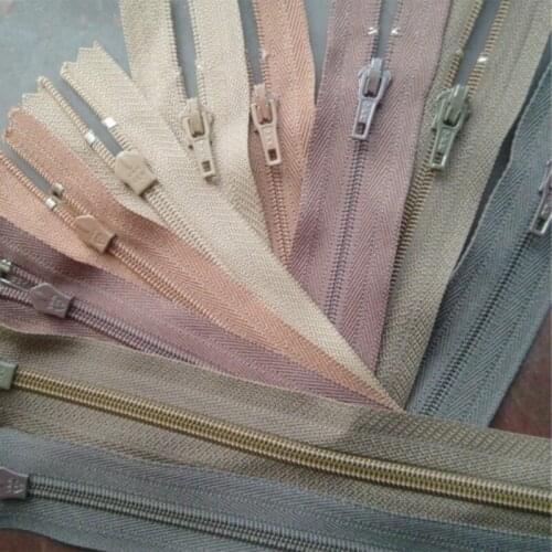 100 PCS/LOT YKK NYLON COIL Zipper FASTENER CLOSE END FOR Pants JEANS DRESS Pocket Bag TAILOR REPAIR Sewing Accessories