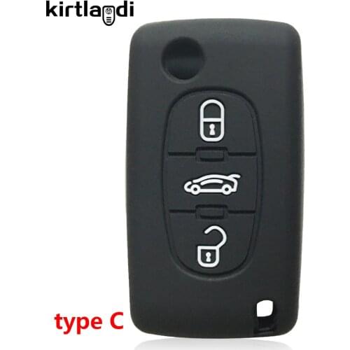 Key Holder Cover for Peugeot 3008 5008 207 307 308 SW 508 208 for Peugeot 2008 2020 407 for Citroen C3 C4 Picasso C5 X7 C2 Fob