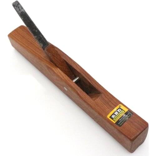 Woodworking Rosewood Hand Plane Carpenter Furniture Grooving DIY Wood Plane Convex Planer 8mm Wood Planers for Edge Pialla Legno