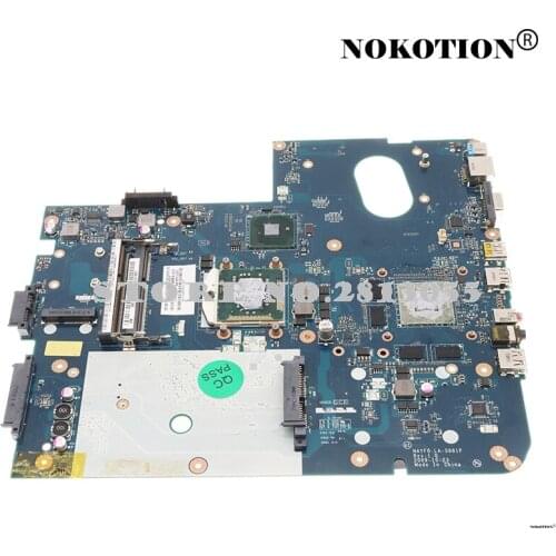 Nokotion NAYF0 LA-5881P Main Board For Acer Gateway NV79 NV7915U MBWHH02002 MB.WHH02.002 Free CPU