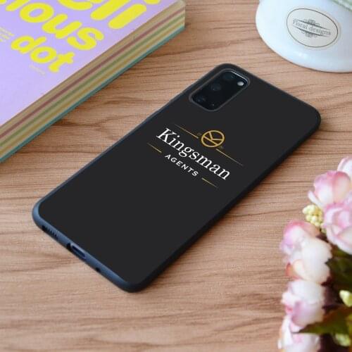 For Samsung Kingsman Agent Est Print Soft Silicone Matt Case TPU Cover Galaxy S Note M and Galaxy A