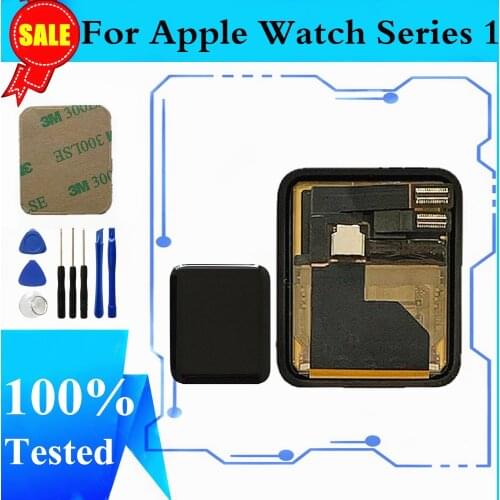 Original For Apple Watch Series 1 LCD Display Touch Screen Digitizer 38mm/42mm Replacement For Apple Watch 1 LCD Screen