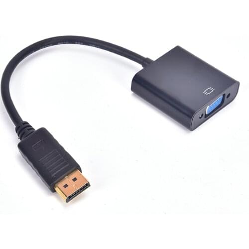 Displayport Display Port Dp Naar Vga Adapter Kabel Man-vrouw Converter Voor Pc Computer Laptop Hdtv Monitor Projector New