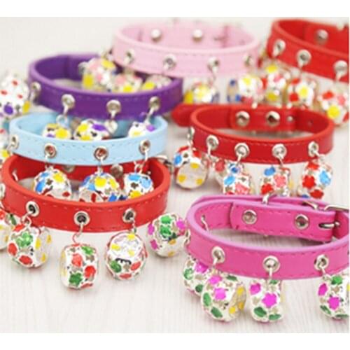 Collar traction rope hollow bell pet supplies traction rope for small and medium dogs