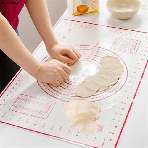 Anti-slip Extra Large Baking Mat Silicone Pad Sheet Baking Mat for Rolling Dough Pizza Dough Non-Stick Maker Holder Kitchen Tool
