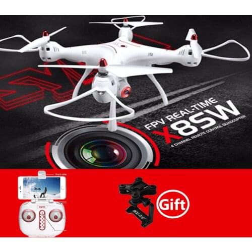 SYMA X8SW Wifi FPV Realtime Transmitter RC Drone Helicopter With Airpressure Hold Mode Altitude Height Hold