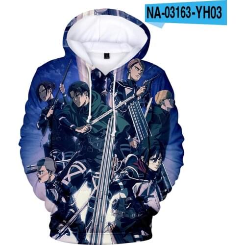 Newst Attack on Titan Hoodies Men/women Sweatshirt Boy Anime Hoodie Attack on Titan Mens Hoodies kids Clothing Spring Autumn