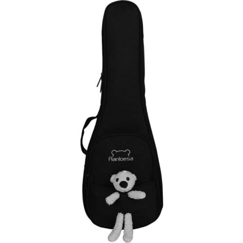 Waterproof Soft Portable Lightweight Oxford Cloth 23 24 Inch Soprano Ukulele Bag Case with Single Strip Guitar Accessories