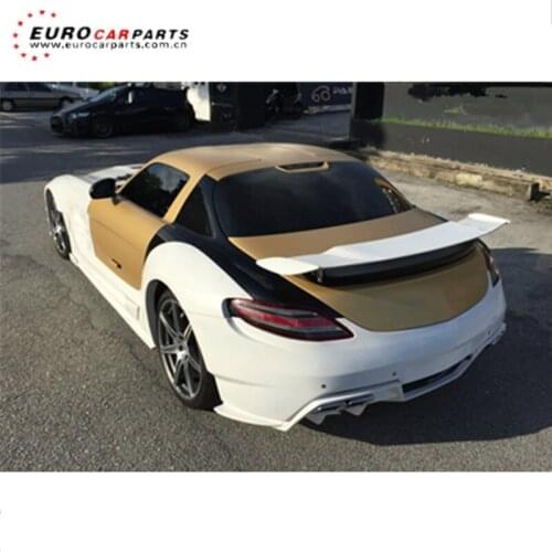 SLS class w197 carbon fiber rear wing for w197 rear spoiler to PD style fit for w197 auto parts spoiler