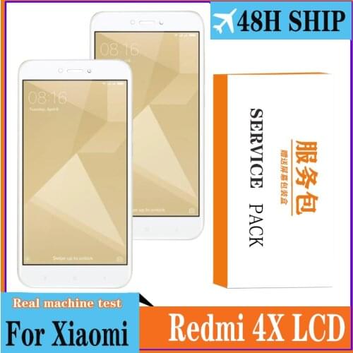 For Xiaomi Redmi 4X LCD Display With Touch Screen + Frame Digitizer Assembly Screen Replacement For Xiaomi Redmi 4X Pro