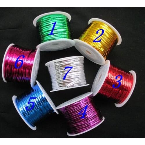 70 yard high quality packaging wire rope New Year gift packaging/Christmas tree widget bind/wedding decoration accessories 1941