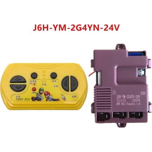 B-J6H-YM-2G4YN-24V baby carriage controller receiver childrens electric toy car circuit board remote control