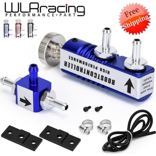 FREE SHIPPING UNIVERSAL ADJUSTABLE MANUAL TURBO BOOST CONTROLLER KIT 1-30 PSI IN-CABIN BOOST CONTROL WLR3123