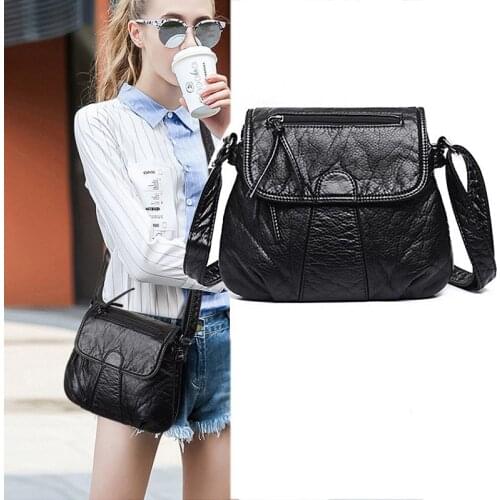 Brand Designer Womens Bags 2021 High Quality Crossbody Bag Soft PU Leather Shoulder Bag Fashion Women Bags Handbags Purses