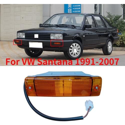 CAPQX For VW Santana 1991 1994 1998 1999 2000 2001 2002 2003 2005 2006 2007 Front Bumper light turn signal lamp indicator light