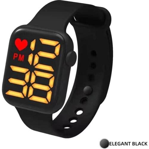 Full Touch Women Digital Watches Women Watch Fashion Casual Simple Silicone female watch montre femme zegarek damski