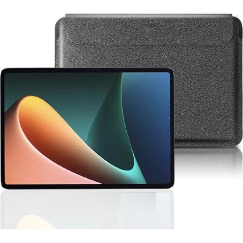 Pouch For Mi Pad 5 Slim Bag Protector Case For Xiaomi MiPad 5 Pro 11" Tablet Cover PU Leather Sleeve With Pen Slot+Pen