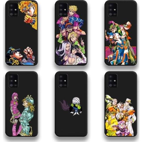 JOJO 39 s Bizarre Adventure Anime Phone Case For Samsung Galaxy A21S A01 A11 A31 A81 A10 A20E A30 A40 A50 A70 A80 A71 A51
