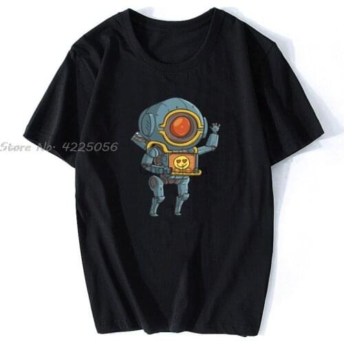 Apex Legends Pathfinder Mens T-Shirt Cotton Pattern Short Summer Sleeve apex legends Casual Tshirt Gift Idea Tops
