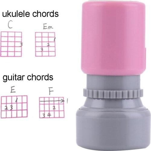 Guitar Ukulele Strings Chord Seal Stamp Classic Guitarra Chords Print Signet for Guitar Ukulele Beginner Guitar Accessories Part