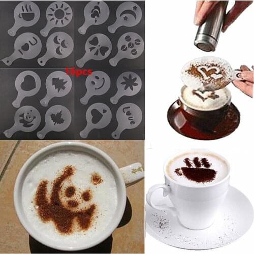 HelloKIMI Coffee Stencils