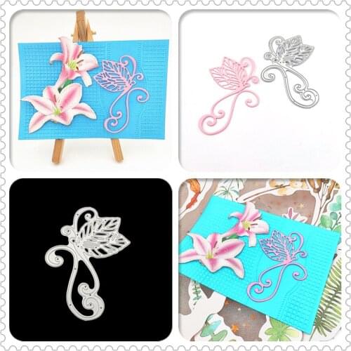 The Leaves Butterfly Metal Carbon Steel Cut Dies Stencils for DIY Cards Embossing Scrapbooking Cut Stencils