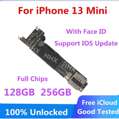 Factory unlocked Motherboard For iPhone X Without Face ID 100% Mainboard For iPhone X With Full Chips IOS System