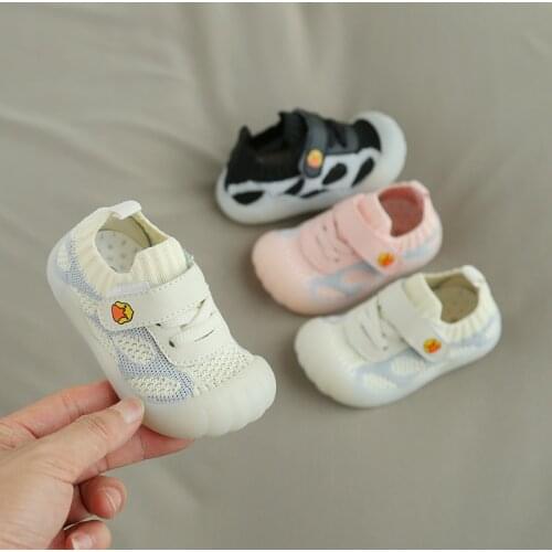 Autumn Infant Toddler Shoes Baby Girls Boys Casual Shoes Child Knitted Breathable Soft Bottom Non-slip Kids First Walkers Shoes