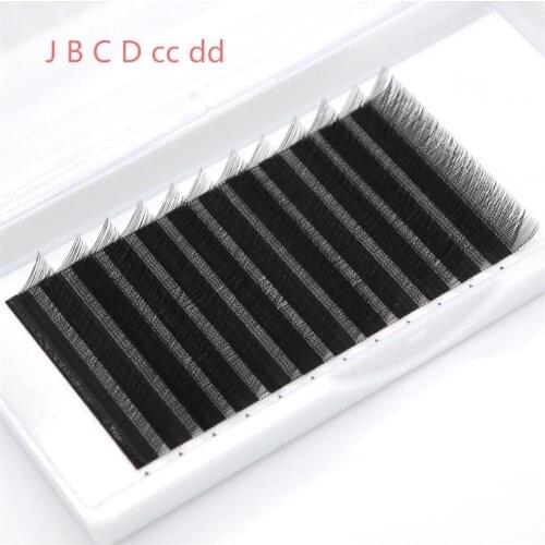 12 Lines Y Design Eye Lashes Extensions Faux Mink Black Soft Individual Eyelashes Y Shape Volume Lashes Tools 8-12 MM Lashes