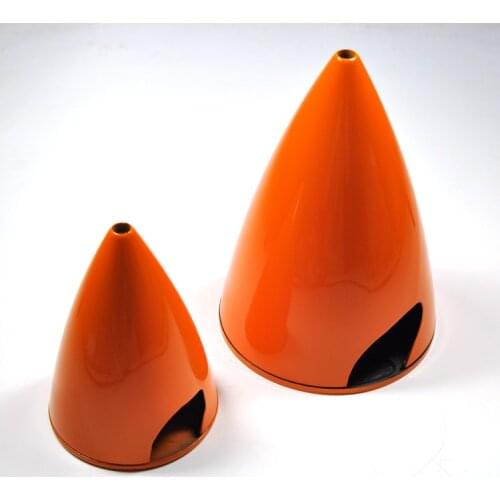 Orange Color Carbon Fiber Spinner 1.75" 2" 2.5" 3" 3.5" 3.75" 4" 6" For 2 Blade