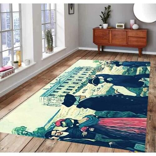 USA Being Born, Founding Fathers Patterned Carpet ,Non Slip Floor Carpet,Teens Carpet,Turkish Rug