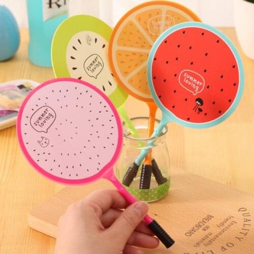 1pcs/lot Good Cute Fruit Fan Design Kawaii School Supplies School Office Supply Gifts School Writing Stationery