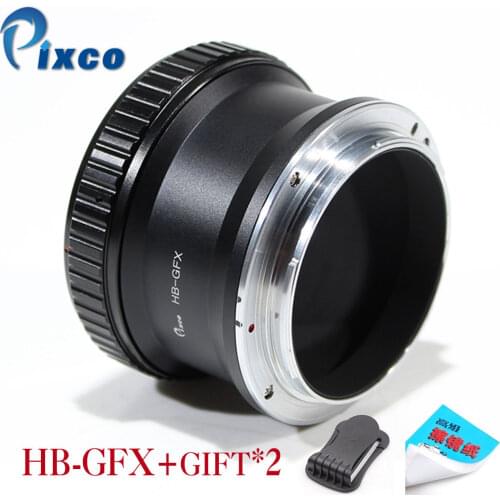 Pixco HB-GFX Lens Adapter Suit for Hasselblad Lens to Fujifilm G-Mount GFX Mirrorless Digital Camera such as GFX 50S