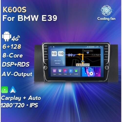 Buil-in Carplay Auto GPS Navigation Android wifi For BMW E39 1996-2003 Autoradio Multimedia system 2 din navigation no dvd