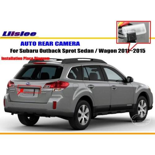 Car Rear view Camera For Subaru Outback Sport Sedan Wagon 2011-2015 Back Up NTST PAL CAM OEM