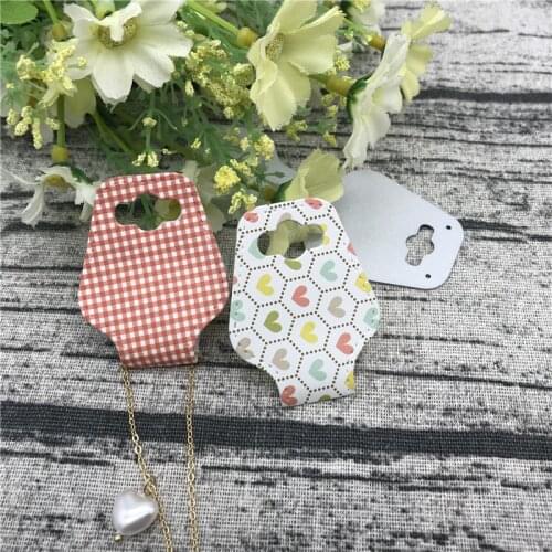Cute tag Metal Cutting Dies Stencils For DIY Scrapbook Paper Card Decorative Craft Embossing Die Cuts
