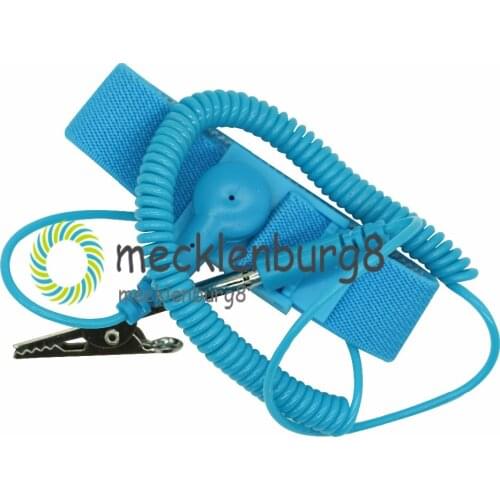 Cordless Wireless Clip Antistatic Anti Static ESD Wristband Wrist Strap Discharge Cables For Electrician IC PLCC worker