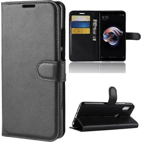 For Redmi Note 5 Pro 5.99" Wallet Cover Card Holder Phone Cases for Xiaomi Redmi Note 5 Pro Leather Case