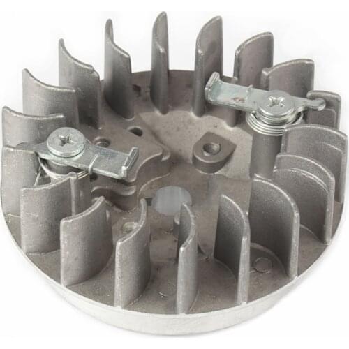 Engine parts Moto Recoil older Pull Starter Flywheel For 2 Stroke 47cc 49cc Pocket Bike Chinese Dirt Quad ATV Crosser