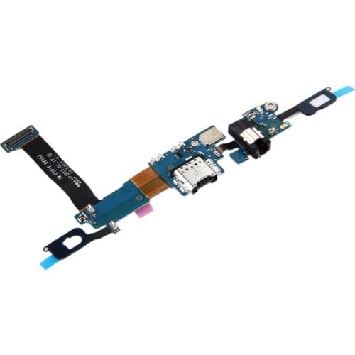 IPartsBuy New for Galaxy C7 Pro / C701F Charging Port + Home Button + Earphone Jack Flex Cable