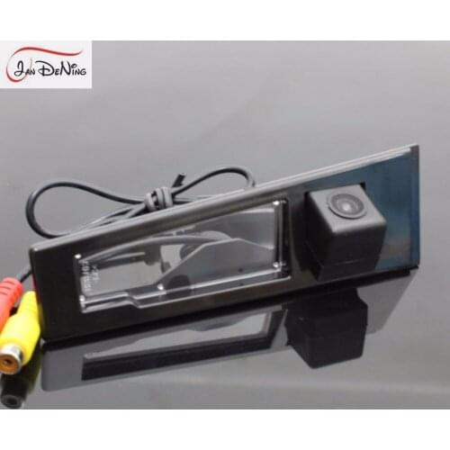 JanDeNing HD CDD Car Rear View Parking/ Backup Reverse Camera/License Plate Light OEM WaterProof For Cadillac CTS 2008-2014